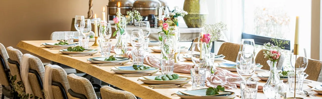 Diner-bruiloft