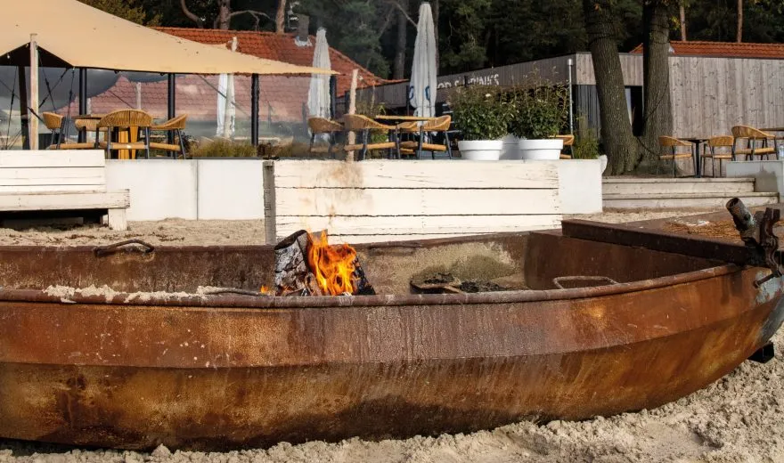 ijzeren man strandbad